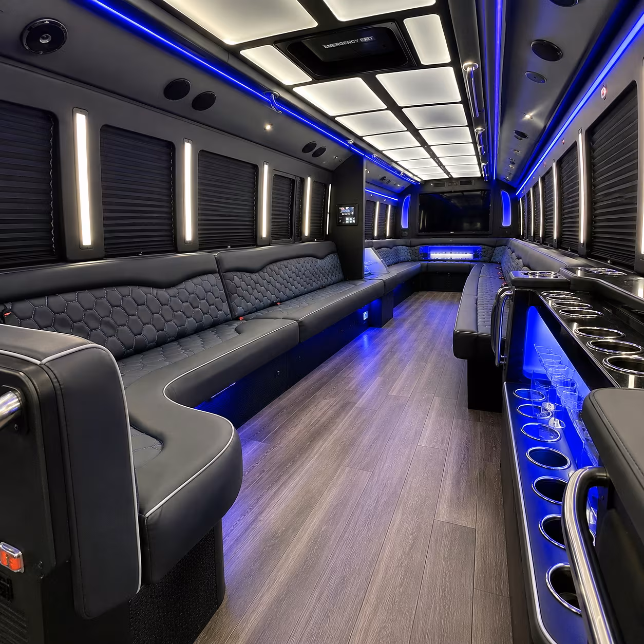 orlando party bus rentals inside