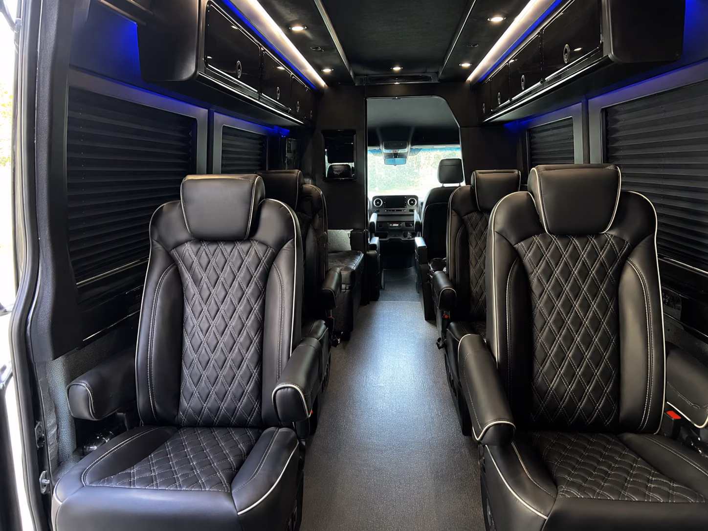 orlando private event transportation onboard seating