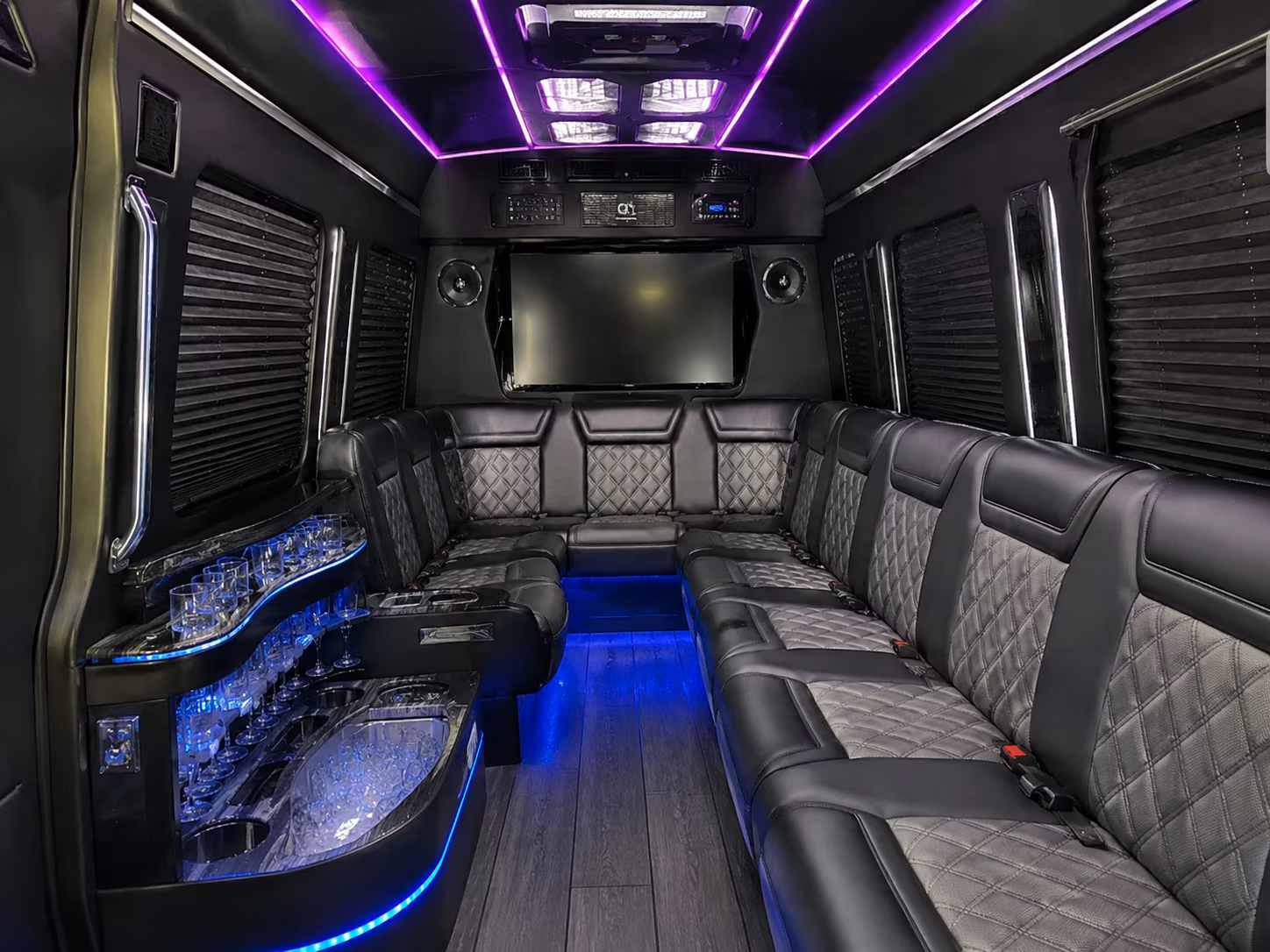 ucf knights football buses to acrisure bounce house